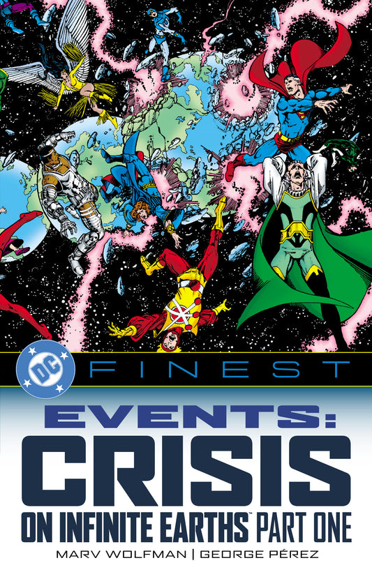 DC Finest: Events: Crisis on Infinite Earths Part One - 10/21/25 - Release Date:  10/21/25