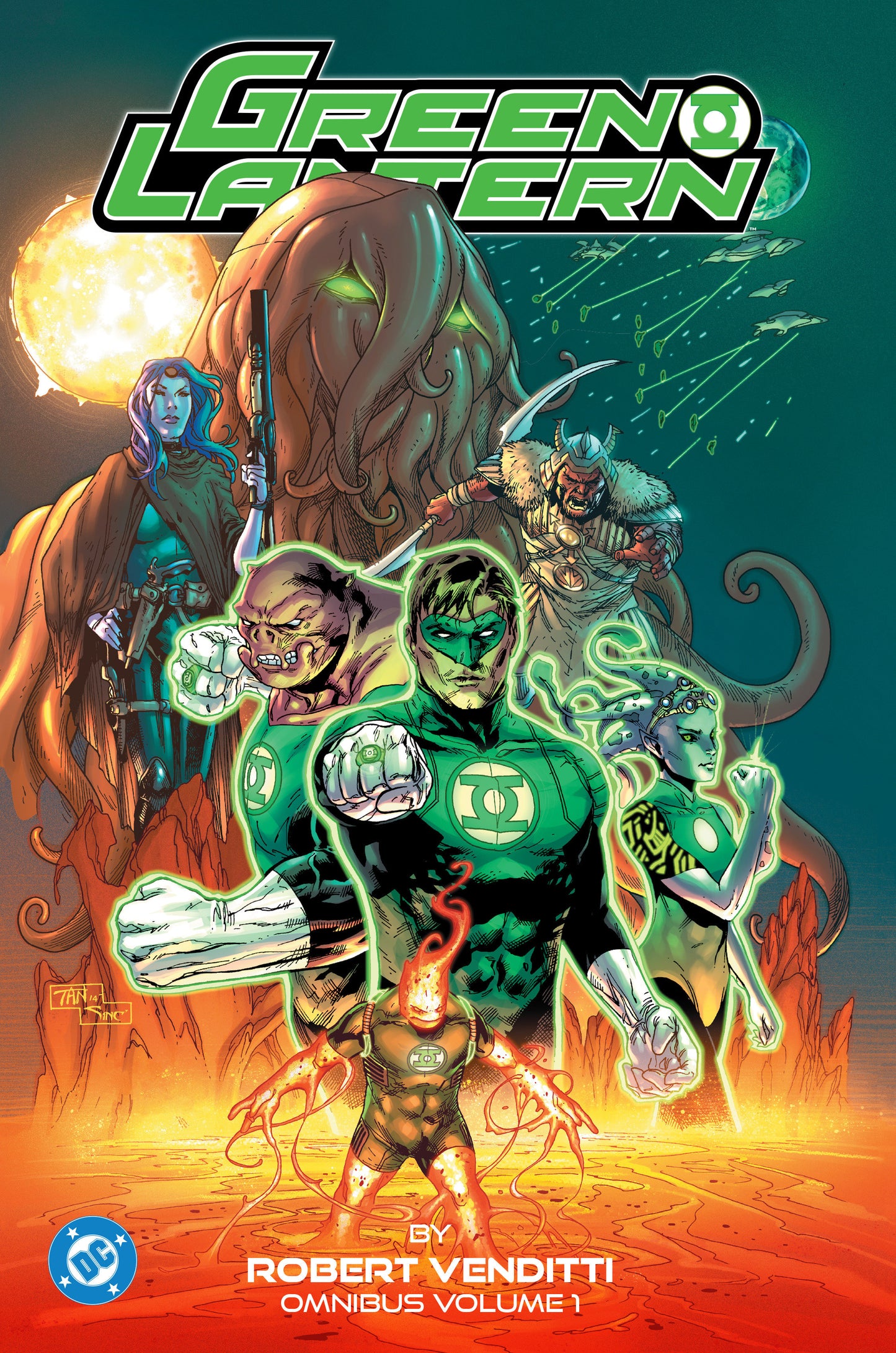 Green Lantern by Robert Venditti Omnibus Vol. 1 - 10/28/25 - Release Date:  10/28/25