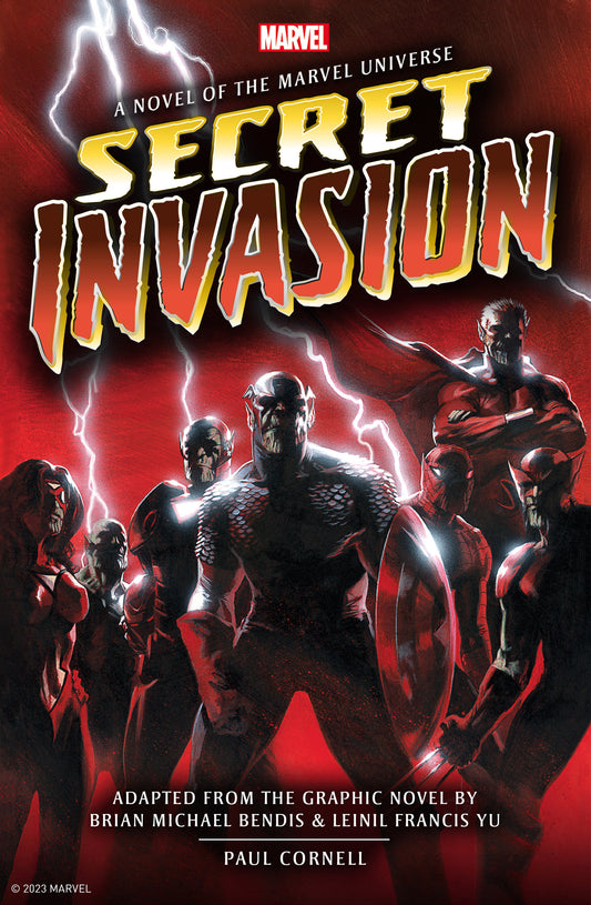 Marvel's Secret Invasion Prose Novel ISBN: 9781803362496 - FOC DATE: 9/6/26  - Release Date: 11/3/26