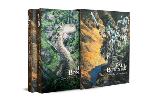 The Art of Paul Bonner: Down from the Mountains ISBN: 9781835415818 - FOC DATE: 9/6/26  - Release Date: 11/3/26