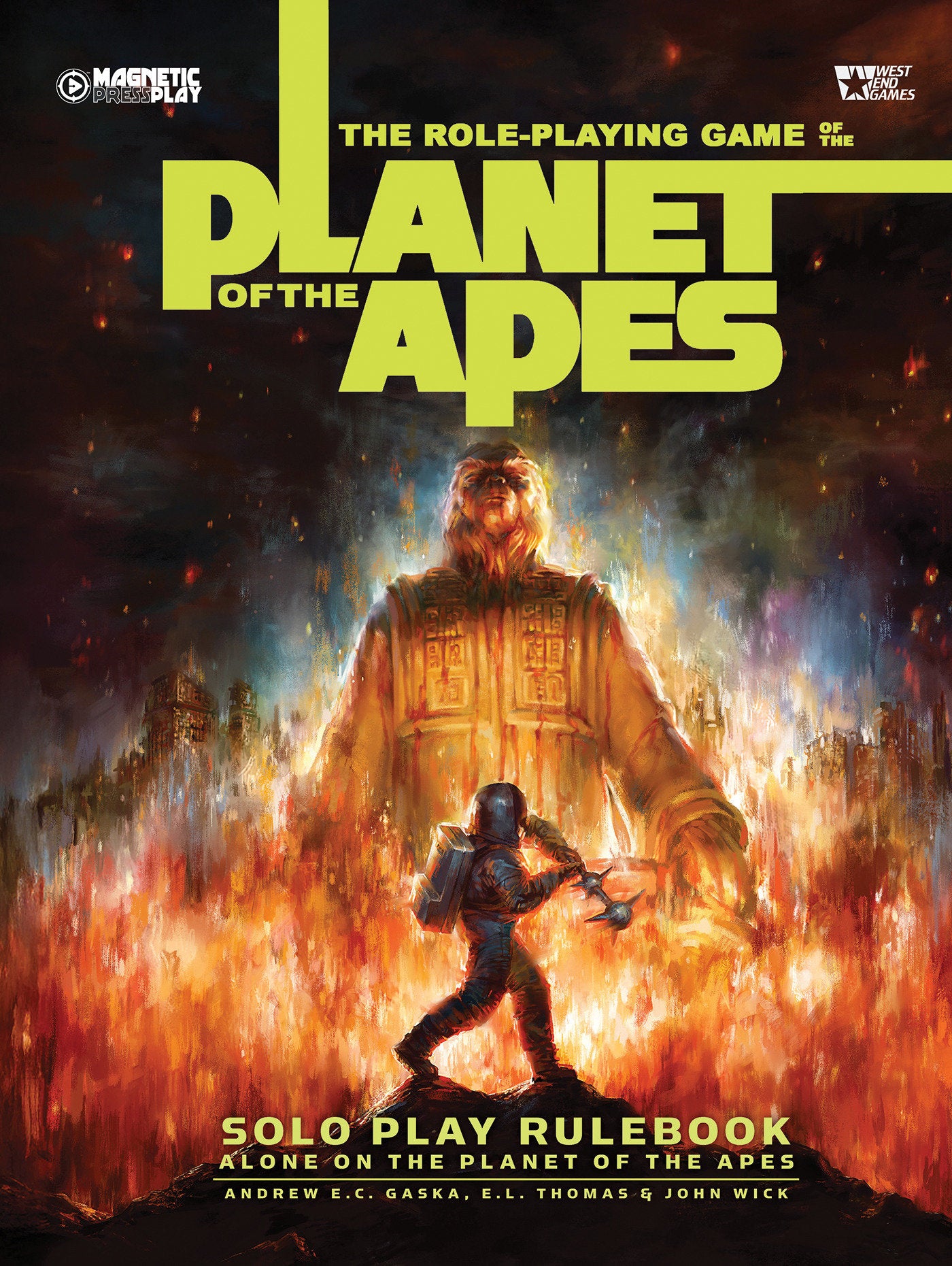 The Planet of the Apes Solo Rulebook ISBN: 9781962413275 - FOC DATE: 8/9/26  - Release Date: 9/15/26