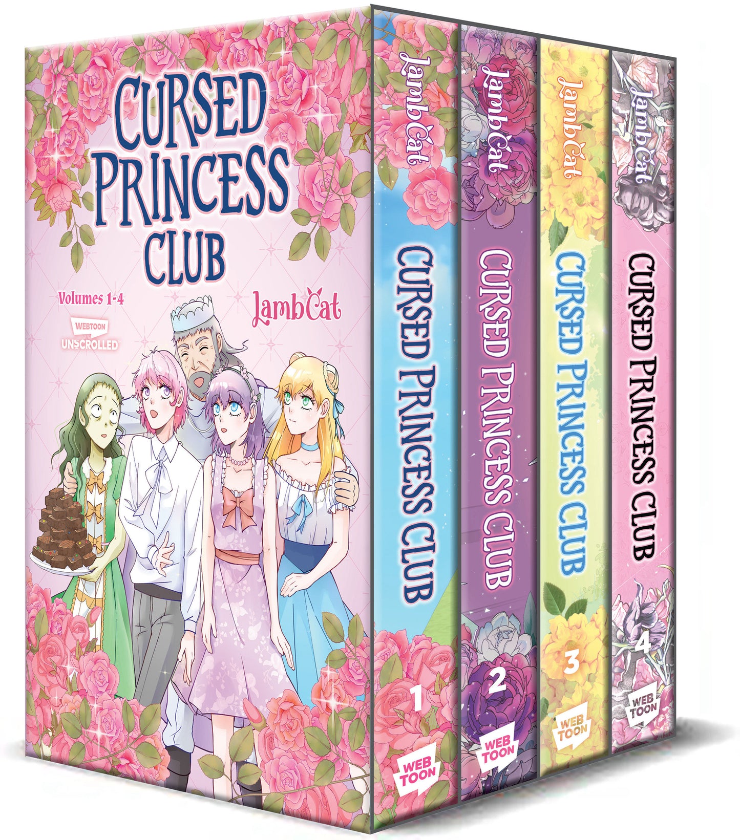 Cursed Princess Club Box Set (Volumes 1-4) - 10/7/25 - Release Date:  10/7/25