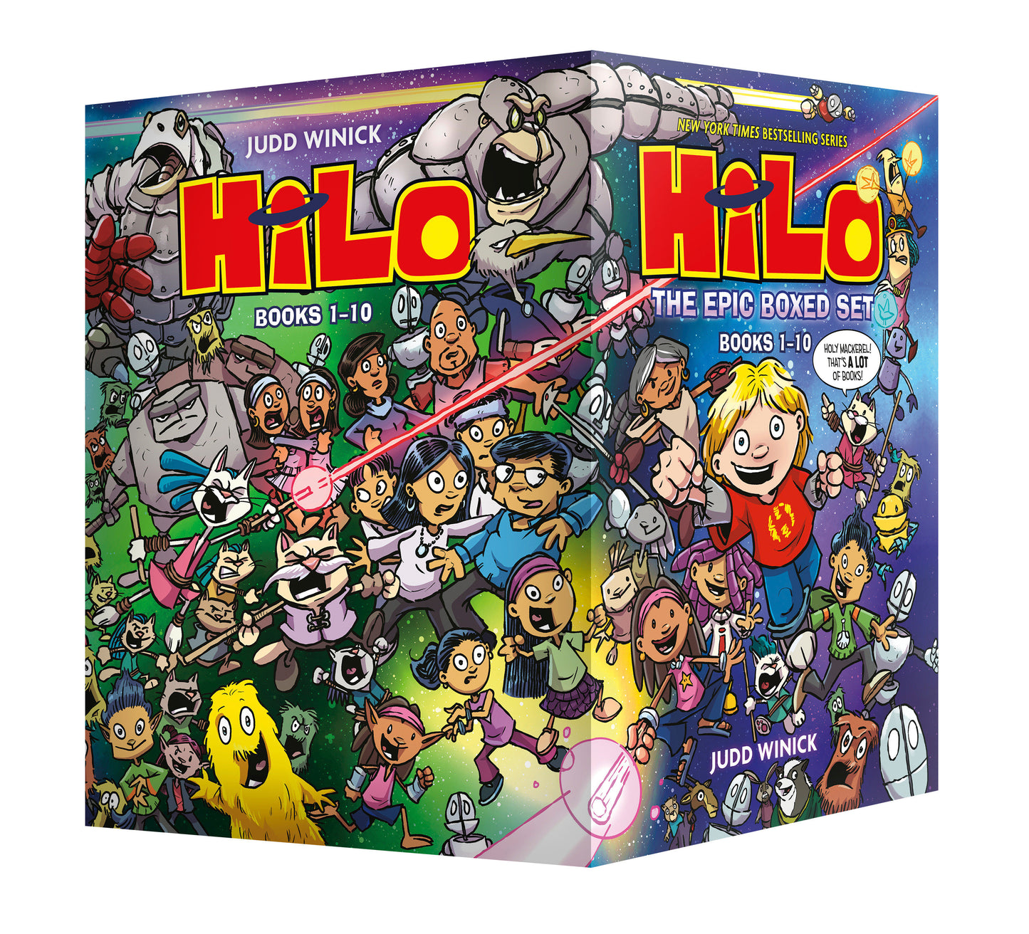 Hilo: The Epic Boxed Set (Books 1-10) - 10/7/25 - Release Date:  10/7/25