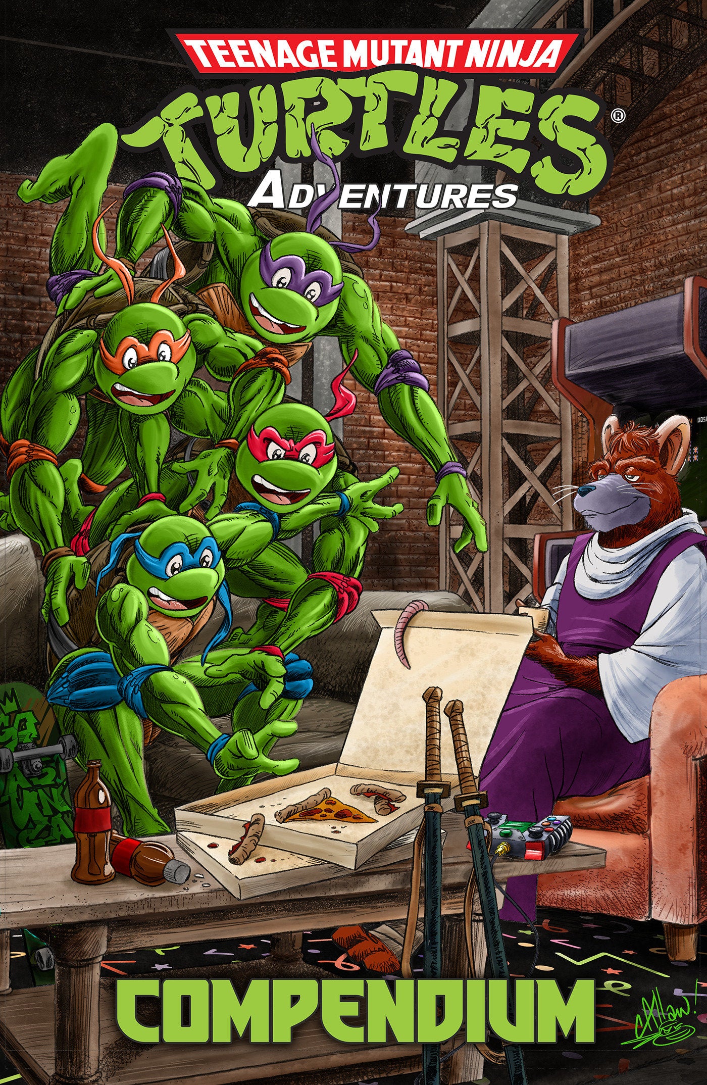 Teenage Mutant Ninja Turtles Adventures Compendium, Vol. 1  - Release Date:  4/29/25