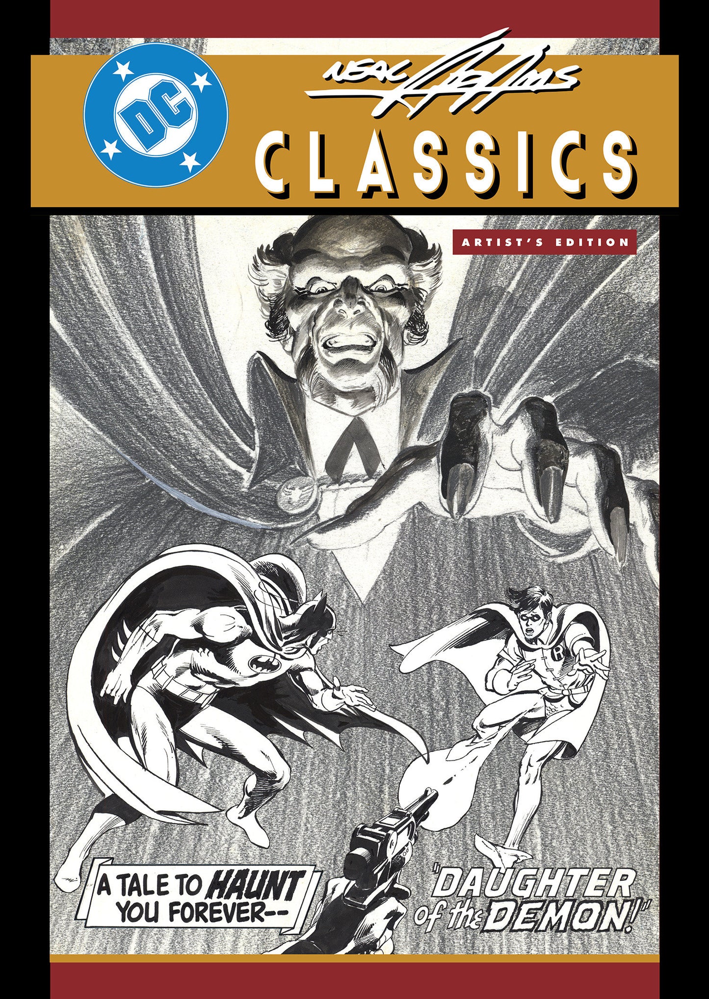 Neal Adams' Classic DC Artist's Edition Cover A (Batman Version)  - Release Date:  4/1/25