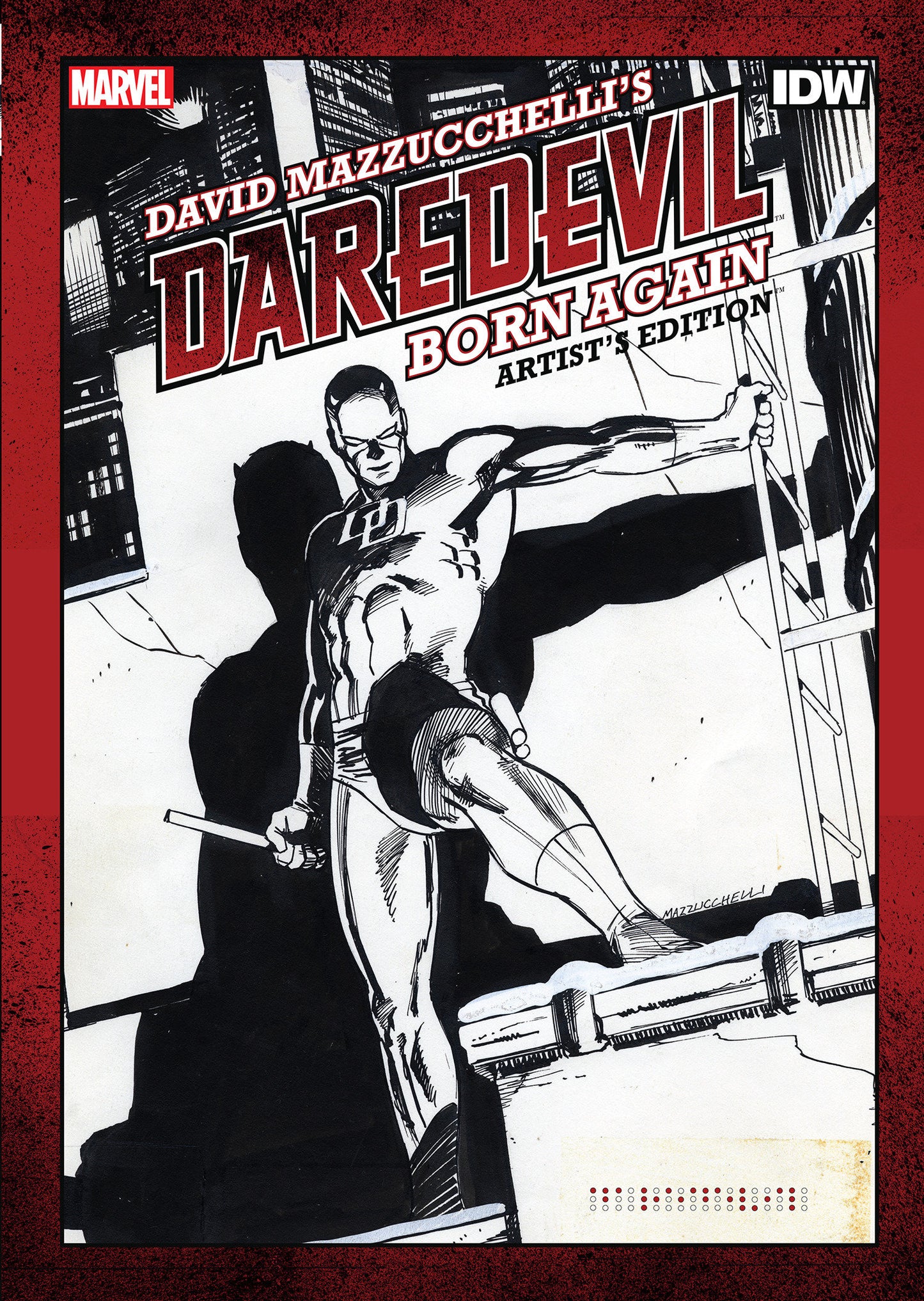 David Mazzucchelli’s Daredevil Born Again Artist’s Edition  - Release Date:  3/4/25