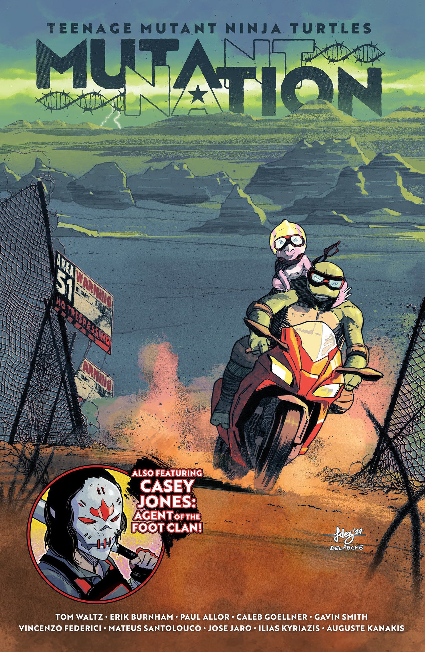 Teenage Mutant Ninja Turtles: Mutant Nation, Vol. 1 - ISBN: 9798887243085 - Release Date:  7/29/25
