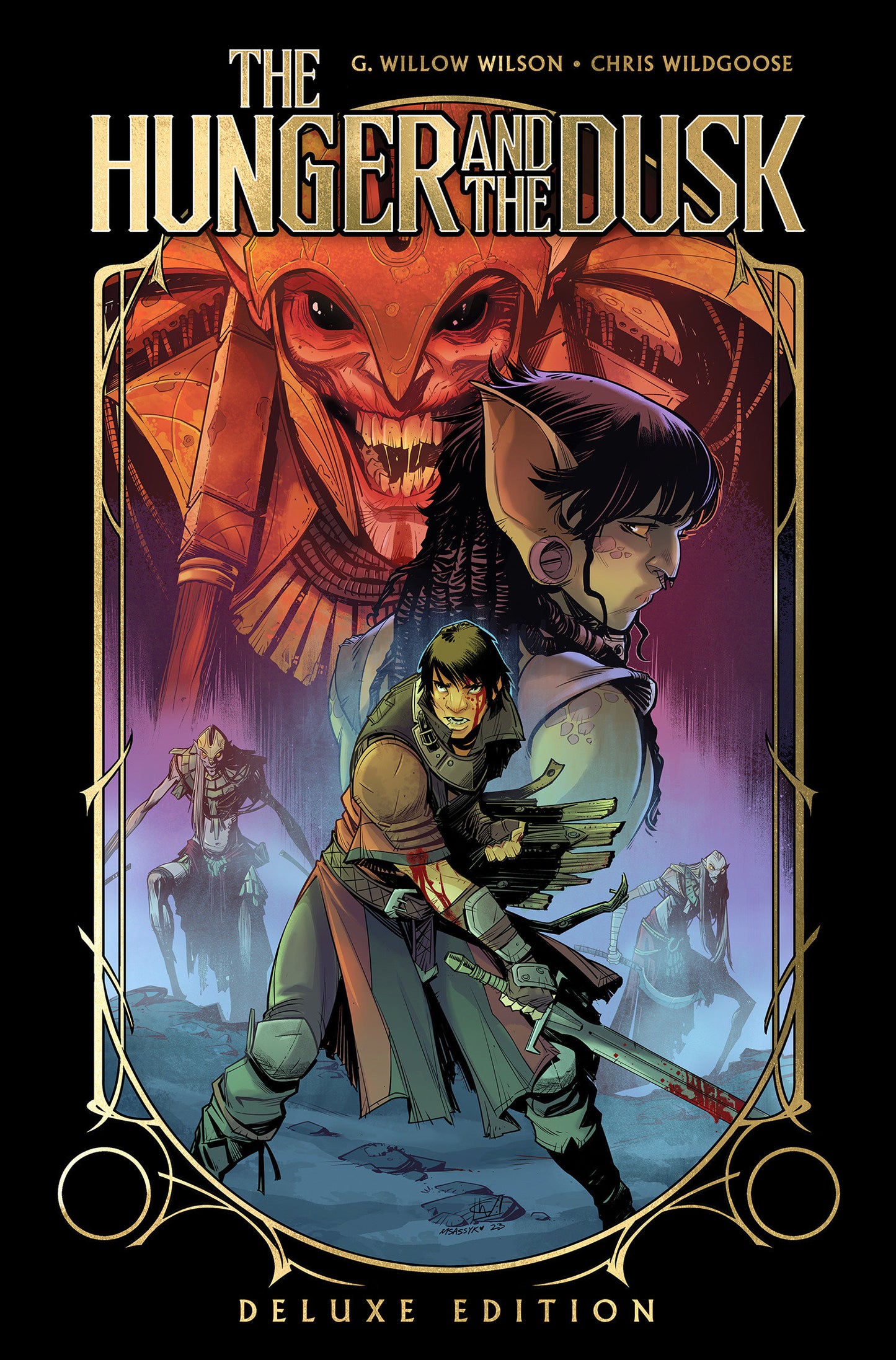 The Hunger and the Dusk Deluxe Edition ISBN: 9798887243184 - FOC DATE: 7/26/26  - Release Date: 9/1/26
