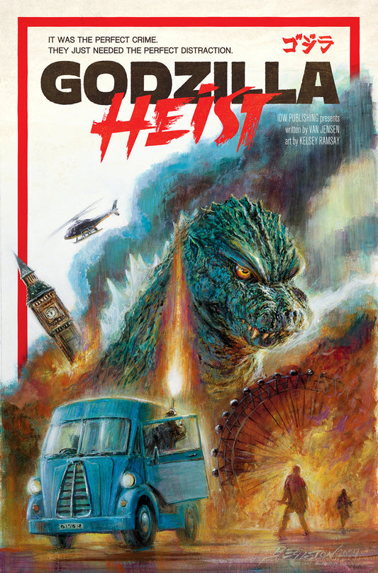 Godzilla: Heist ISBN: 9798887243542 - Release Date: 1/13/26