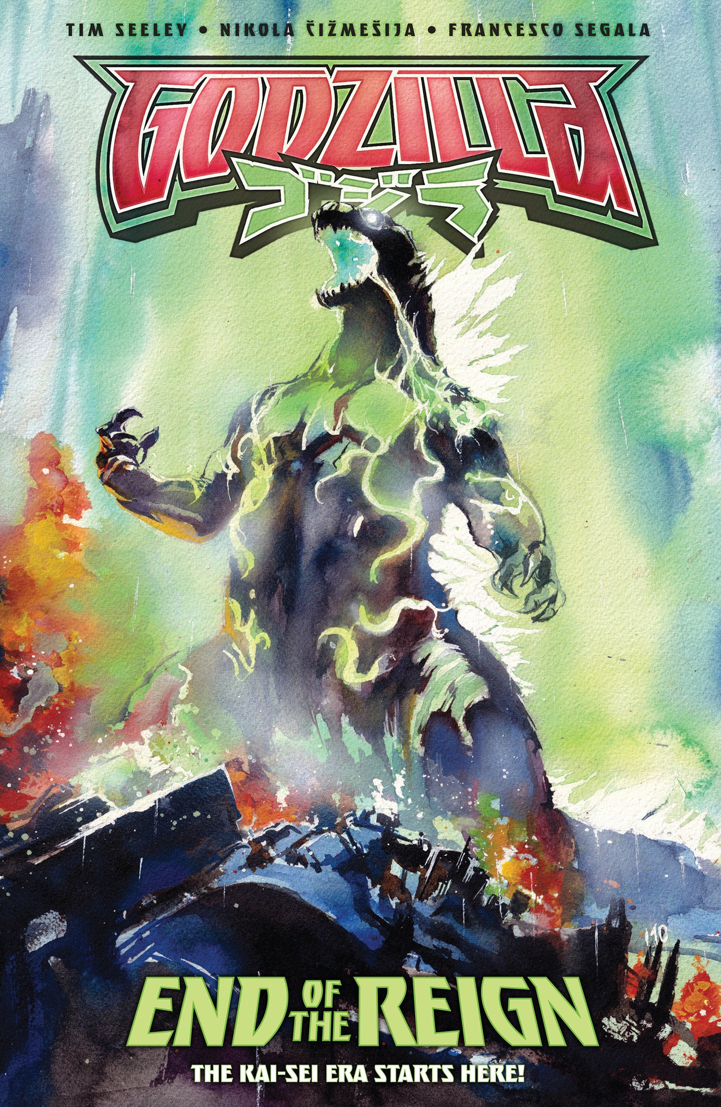 Godzilla [Kai-Sei Era]: End of the Reign ISBN: 9798887244501 - FOC DATE: 5/17/26  - Release Date: 6/23/26