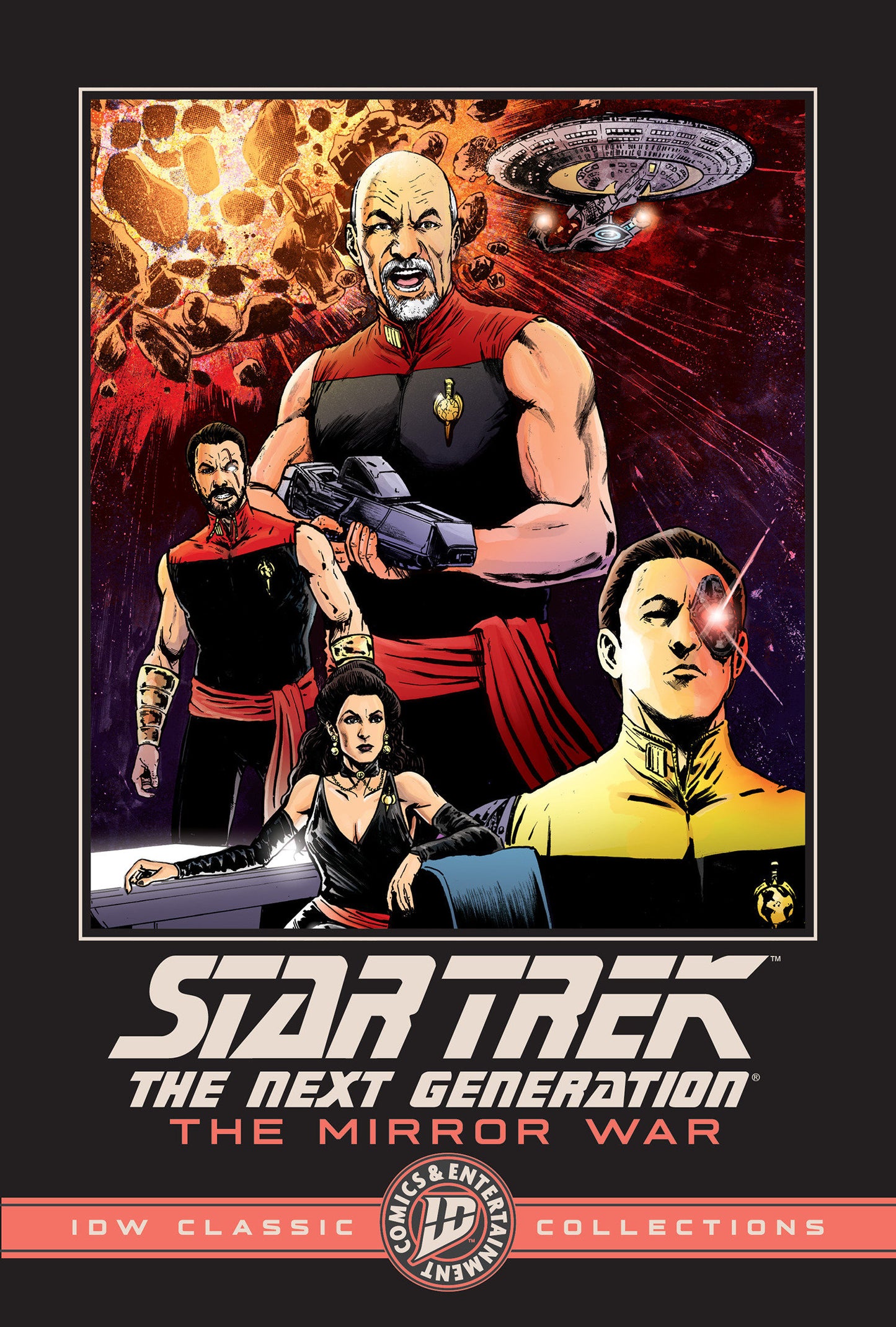 Star Trek: The Next Generation--The Mirror War--IDW Classic Collections ISBN: 9798887244839 - FOC DATE: 5/3/26  - Release Date: 6/9/26