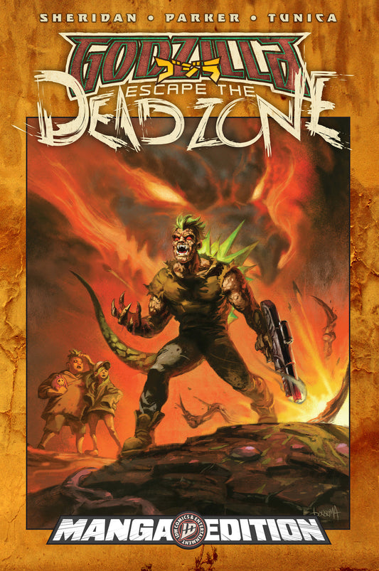 Godzilla: Escape the Deadzone [Kai-Sei Era]--Manga Style Edition ISBN: 9798887244969 - FOC DATE: 9/27/26  - Release Date: 11/3/26