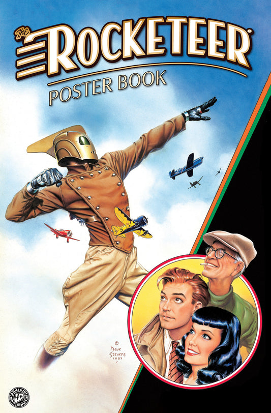 The Rocketeer: Poster Book ISBN: 9798887245225 - FOC DATE: 9/20/26  - Release Date: 10/27/26