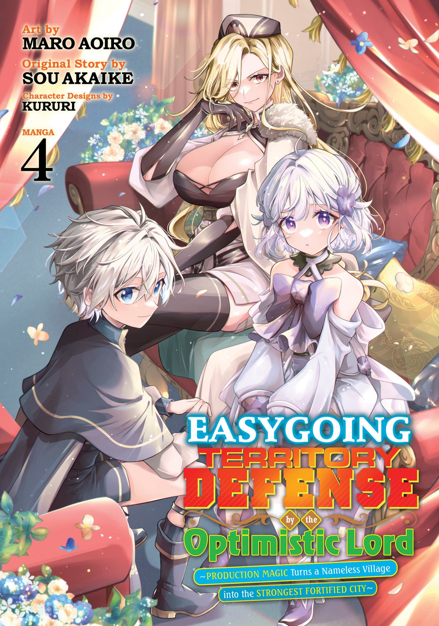 Easygoing Territory Defense by the Optimistic Lord: Production Magic Turns a Nameless Village into the Strongest Fortified City (Manga) Vol. 4  - Release Date:  2/4/25
