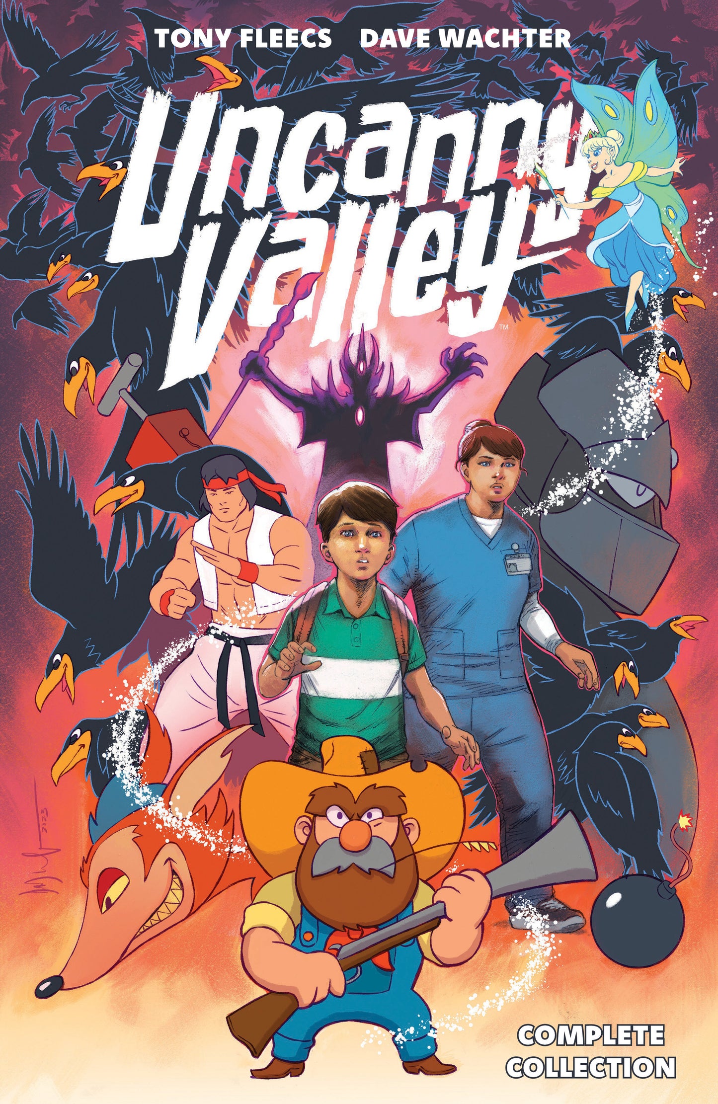 Uncanny Valley Complete Collection ISBN: 9798892159951 - FOC DATE: 8/9/26  - Release Date: 11/10/26