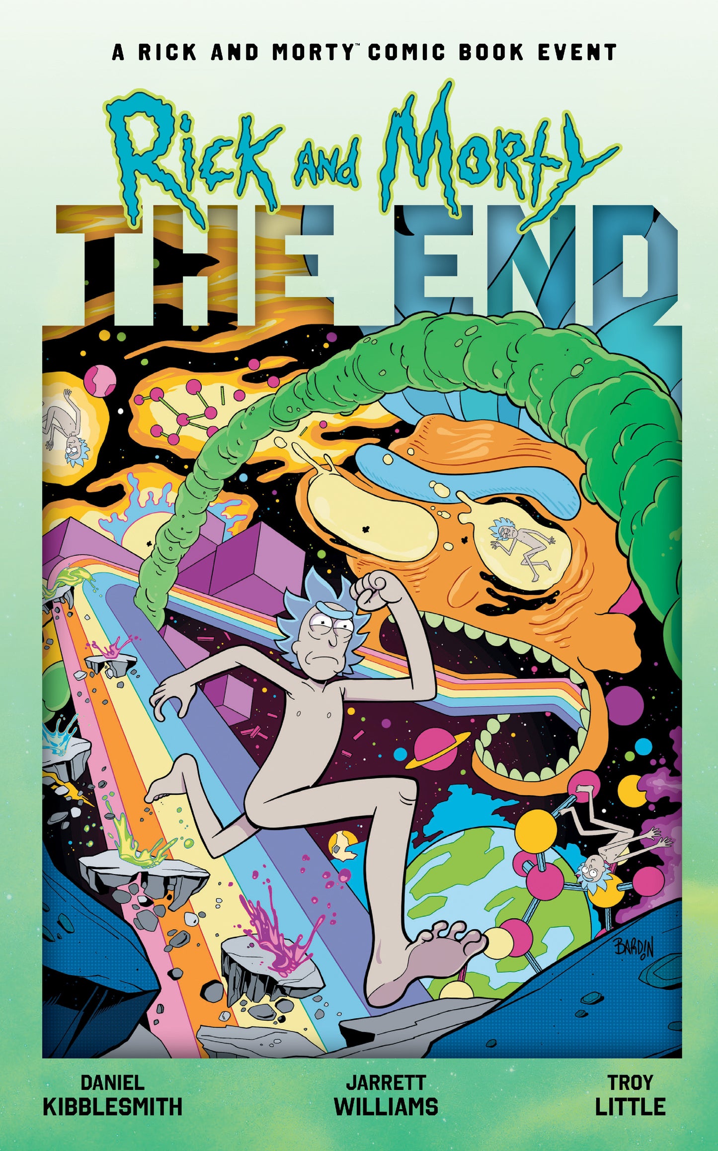 Rick and Morty: The End ISBN: 9798894883434 - FOC DATE: 10/11/26  - Release Date: 11/3/26