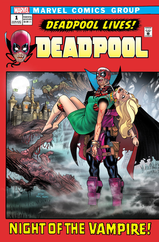 DEADPOOL #1 JAVIER GARRON VAMPIRE VARIANT - Release Date:  4/3/24