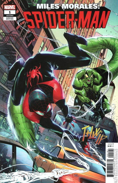 Miles Morales: Spider-Man #1 Bryan Valenza 1:25 Variant (2022)  - CONDITION: NM - IN STOCK
