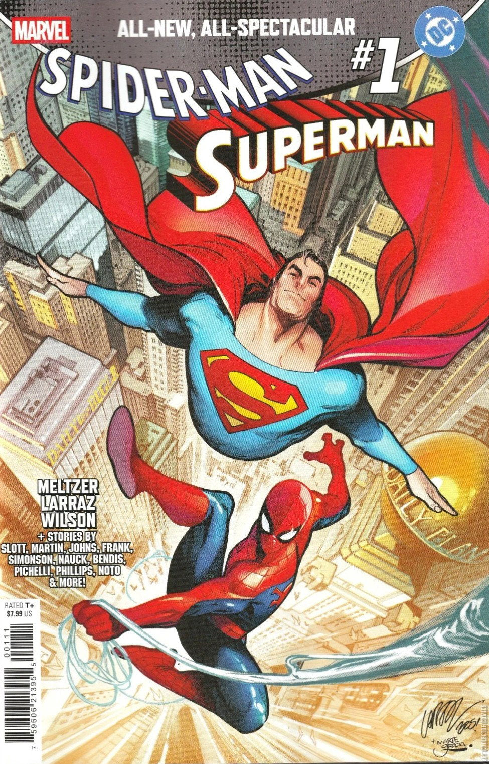 Marvel DC Spider-Man Superman #1 (One Shot) Pepe Larraz Cover A (2026) - CONDITION: NM - IN STOCK