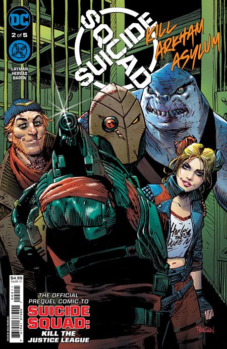 SUICIDE SQUAD KILL ARKHAM ASYLUM #2 (OF 5) CVR A DAN PANOSIAN (MR) - Release Date:  3/5/24