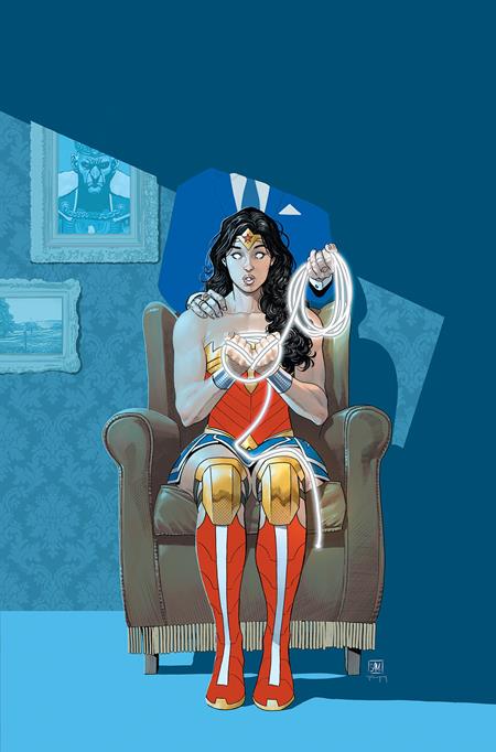 WONDER WOMAN #8 CVR A DANIEL SAMPERE & BELEN ORTEGA - Release Date:  4/16/2024