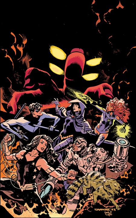 TITANS #10 CVR A CHRIS SAMNEE - Release Date:  4/16/2024