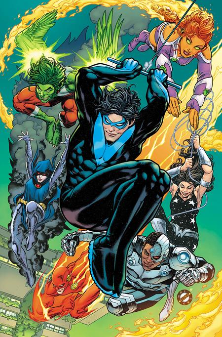 TITANS #10 CVR B BRADLEY WALKER CARD STOCK VAR - Release Date:  4/16/2024