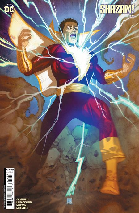 SHAZAM #10 CVR B BERNARD CHANG CARD STOCK VAR - Release Date:  4/2/2024