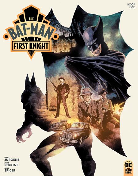 THE BAT-MAN FIRST KNIGHT #1 (OF 3) CVR A MIKE PERKINS (MR) - Release Date:  3/5/24