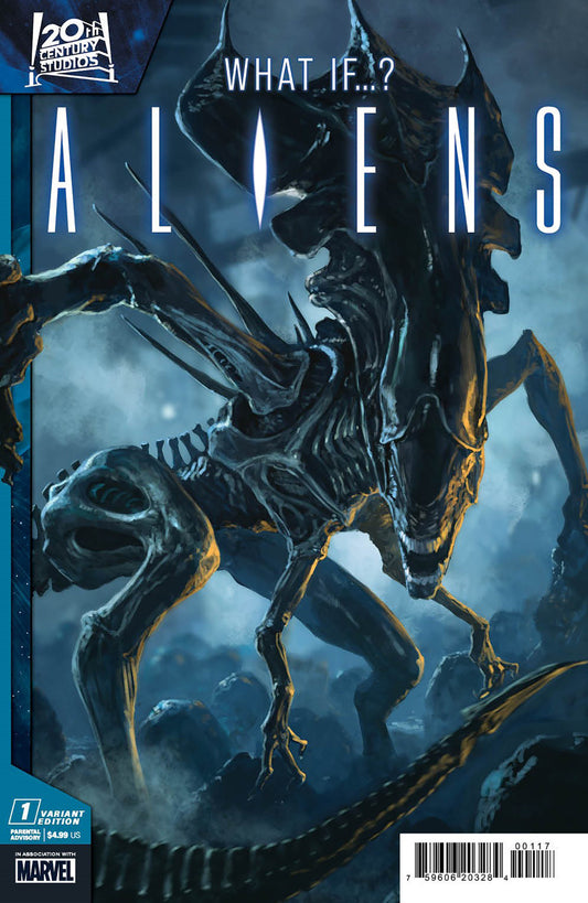 1:25 Variant - ALIENS: WHAT IF...? #1 SKAN VARIANT - Release Date:  3/6/24