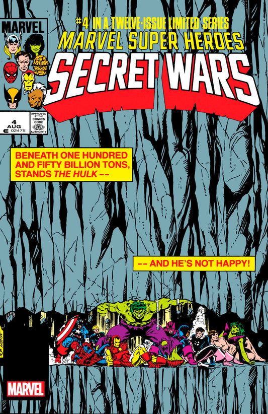 MARVEL SUPER HEROES SECRET WARS #4 FACSIMILE EDITION - Release Date:  4/3/24