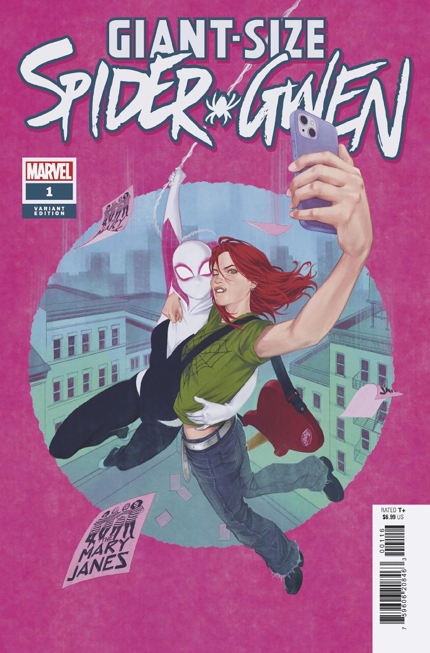 1:25 Variant - GIANT-SIZE SPIDER-GWEN #1 BETSY COLA VARIANT - Release Date:  3/6/24