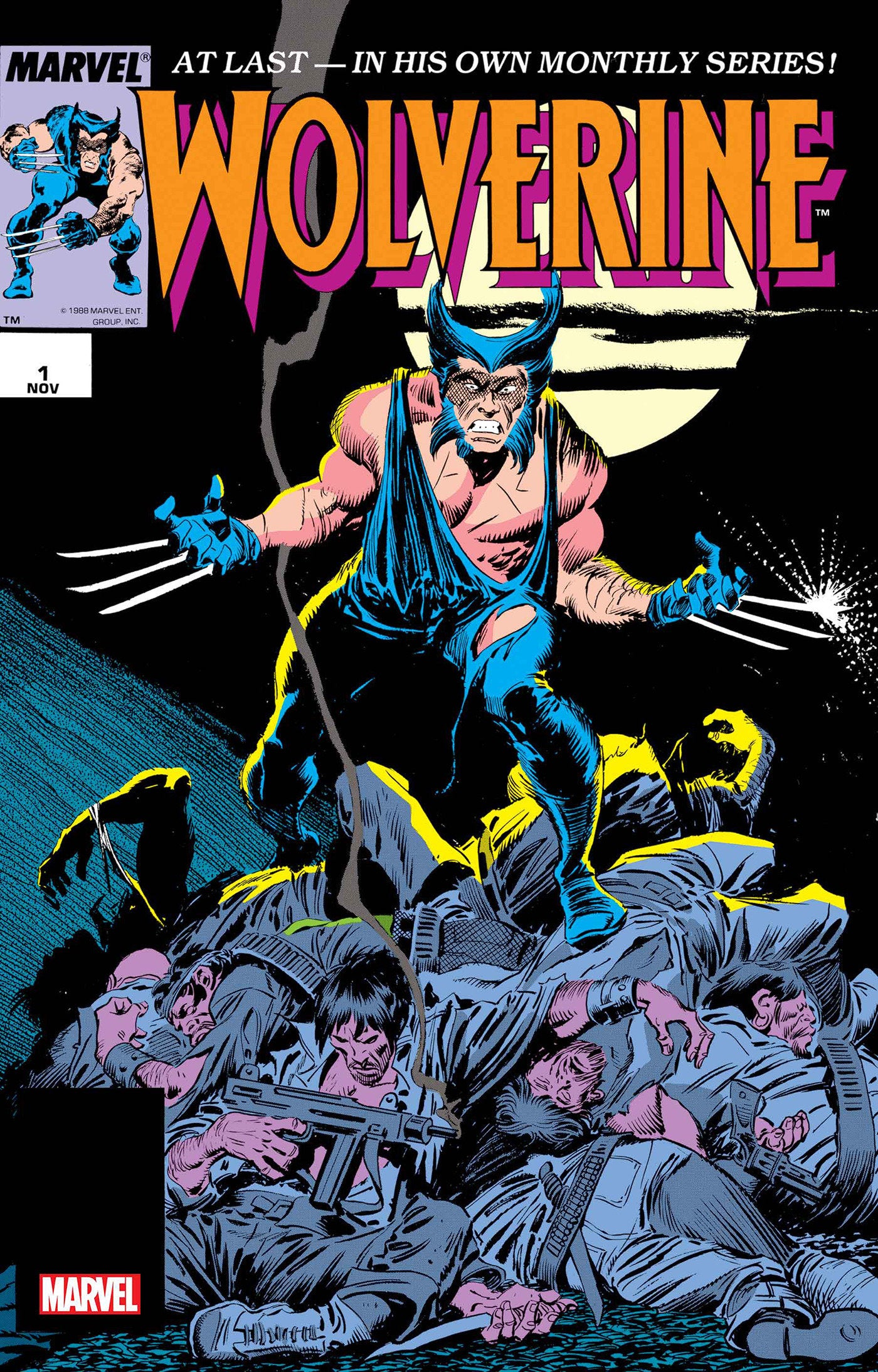 WOLVERINE BY CLAREMONT & BUSCEMA #1 FACSIMILE EDITION FOIL VARIANT [NEW PRINTING ] - Release Date:  3/20/24