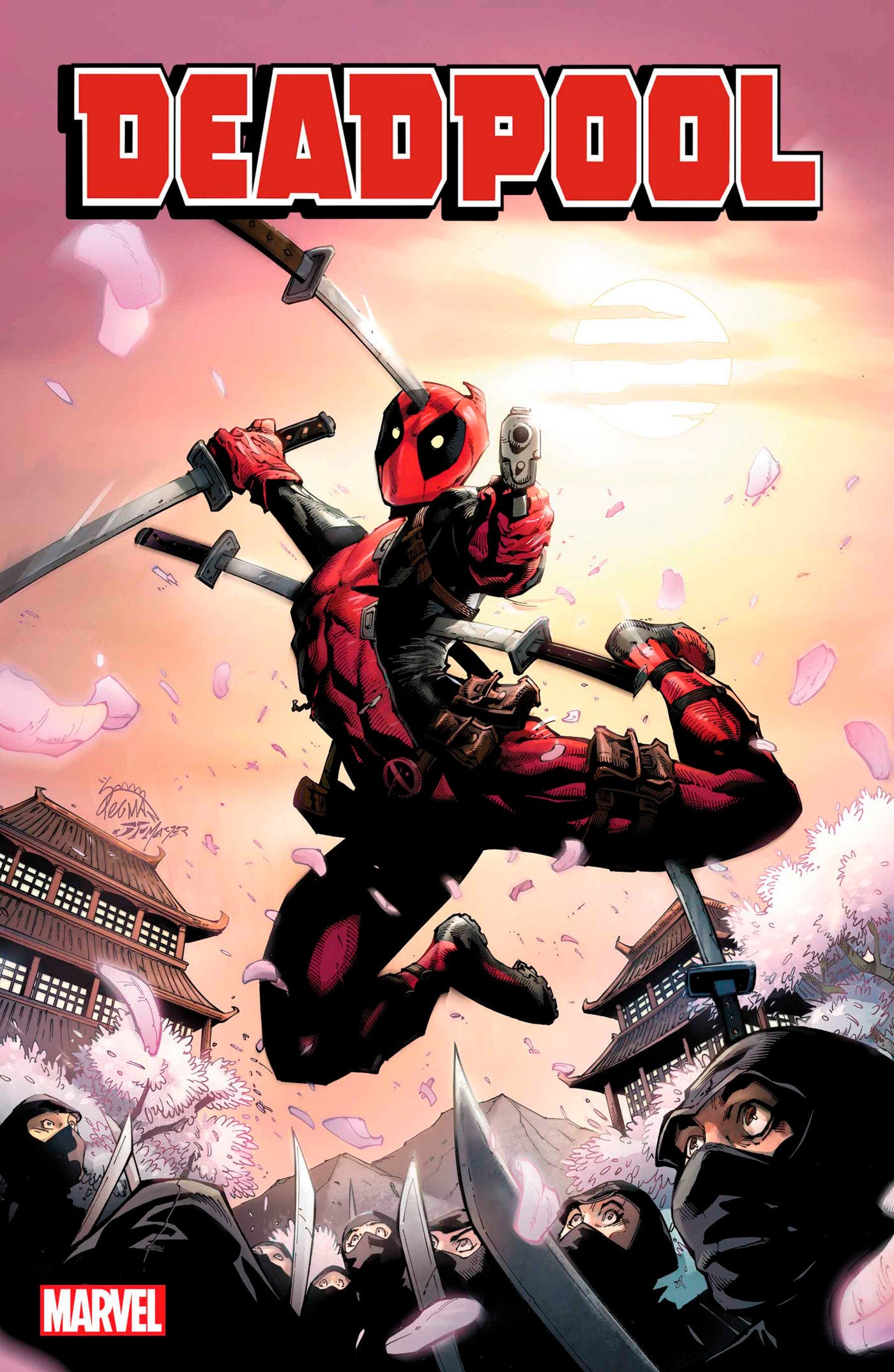 1:25 Variant - DEADPOOL #1 RYAN STEGMAN VARIANT - Release Date:  4/3/24