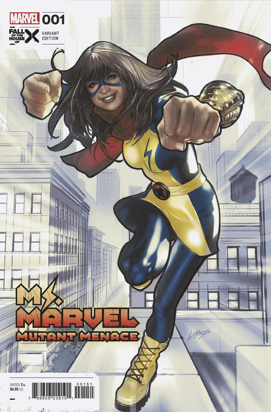 MS. MARVEL: MUTANT MENACE #1 PABLO VILLALOBOS VARIANT - Release Date:  3/6/24