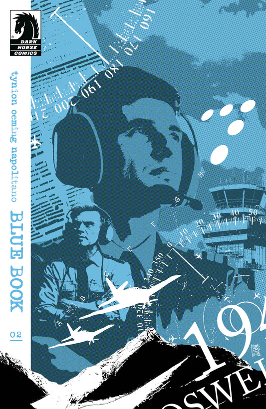 1:10 Variant - Blue Book: 1947 #2 (CVR C) (1:10) (Andrea Sorrentino) - Release Date:  3/13/24