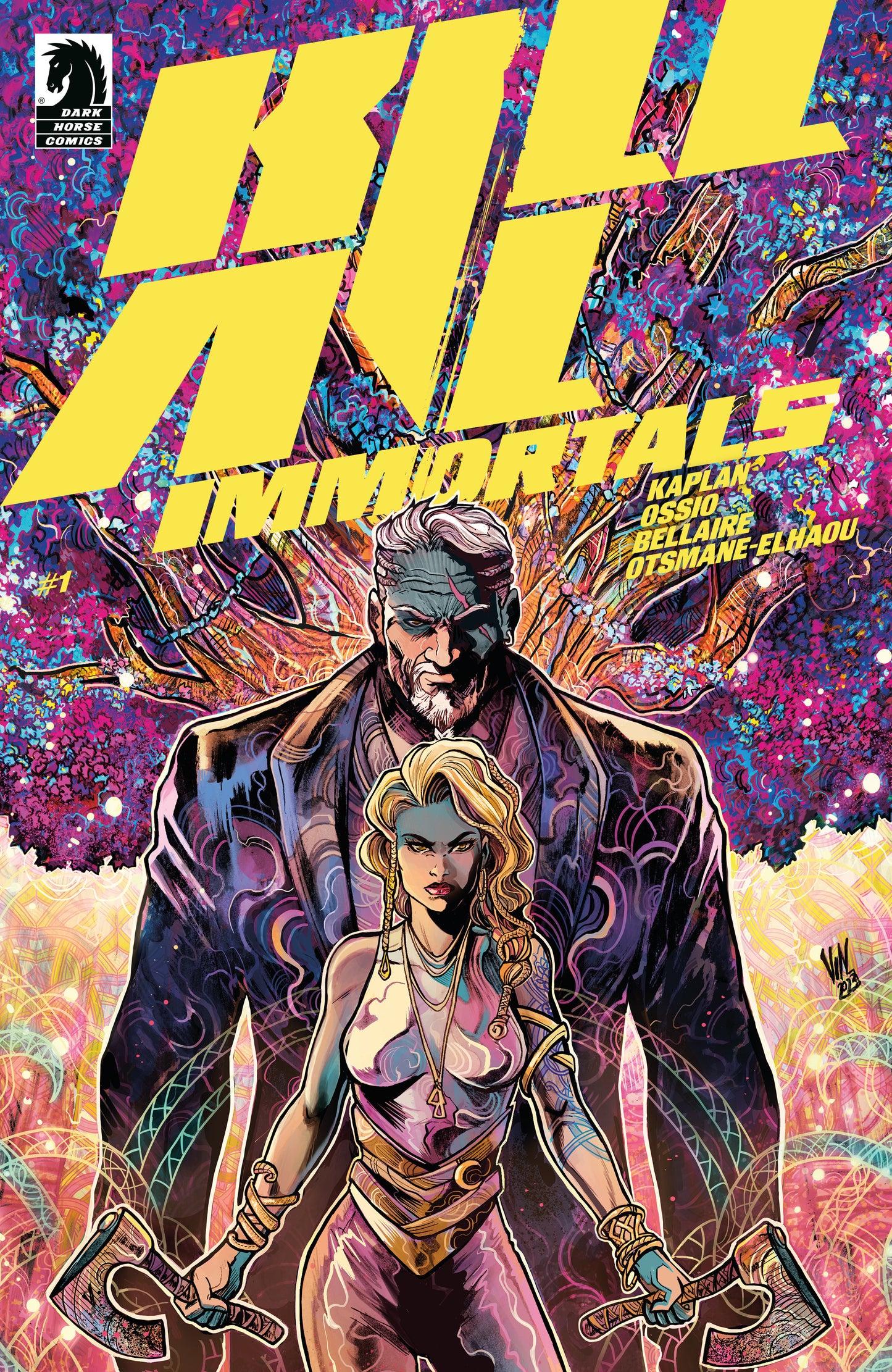 Kill All Immortals #1 (CVR B) (Vincenzo Riccardi) - Release Date:  3/27/24