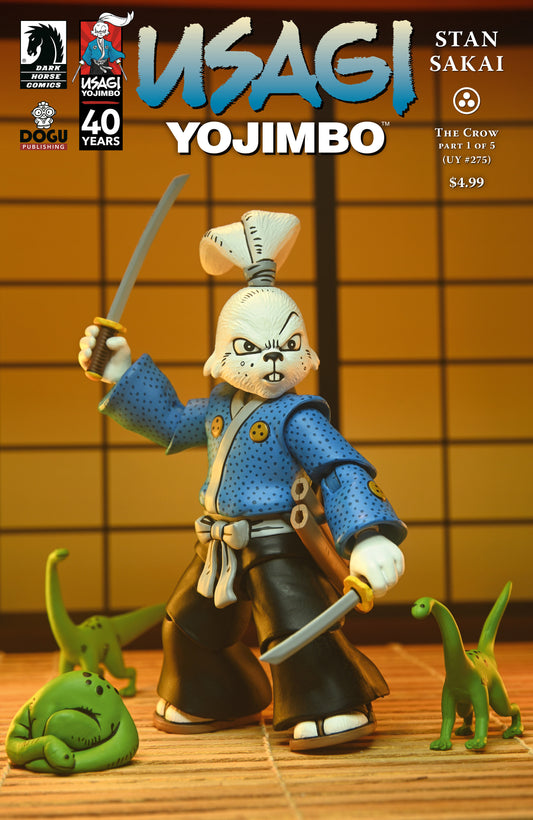 1:10 Variant - Usagi Yojimbo: The Crow #1 (CVR B) (1:10) (Action Figure Photo) - Release Date:  4/3/24