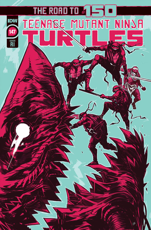 1:10 Variant - Teenage Mutant Ninja Turtles #149 Variant RI (10) (Wijngaard) - Release Date:  3/13/24