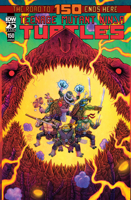 1:10 Teenage Mutant Ninja Turtles #150 Variant RI (Moody) - Release Date:  04/17/2024