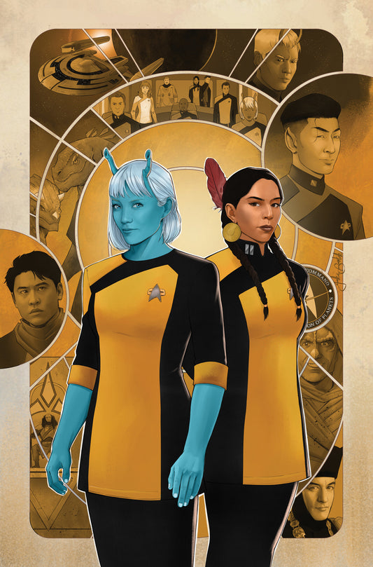 1:10 Variant - Star Trek #18 Variant RI (10) (Bartok) - Release Date:  3/20/24