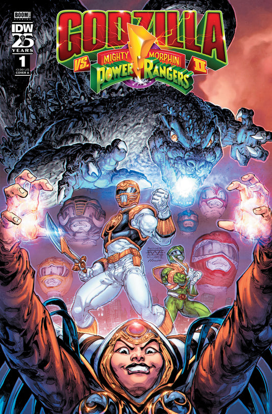 Godzilla Vs. The Mighty Morphin Power Rangers II #1 Cover A (Williams II) - Release Date:  4/3/24