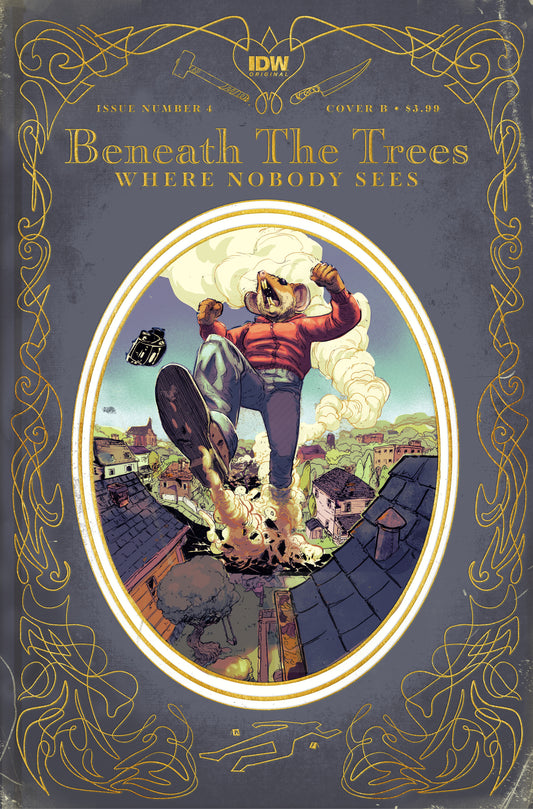 Beneath the Trees Where Nobody Sees #4 Variant B (Rossmo Storybook Variant) - Release Date:  3/20/24