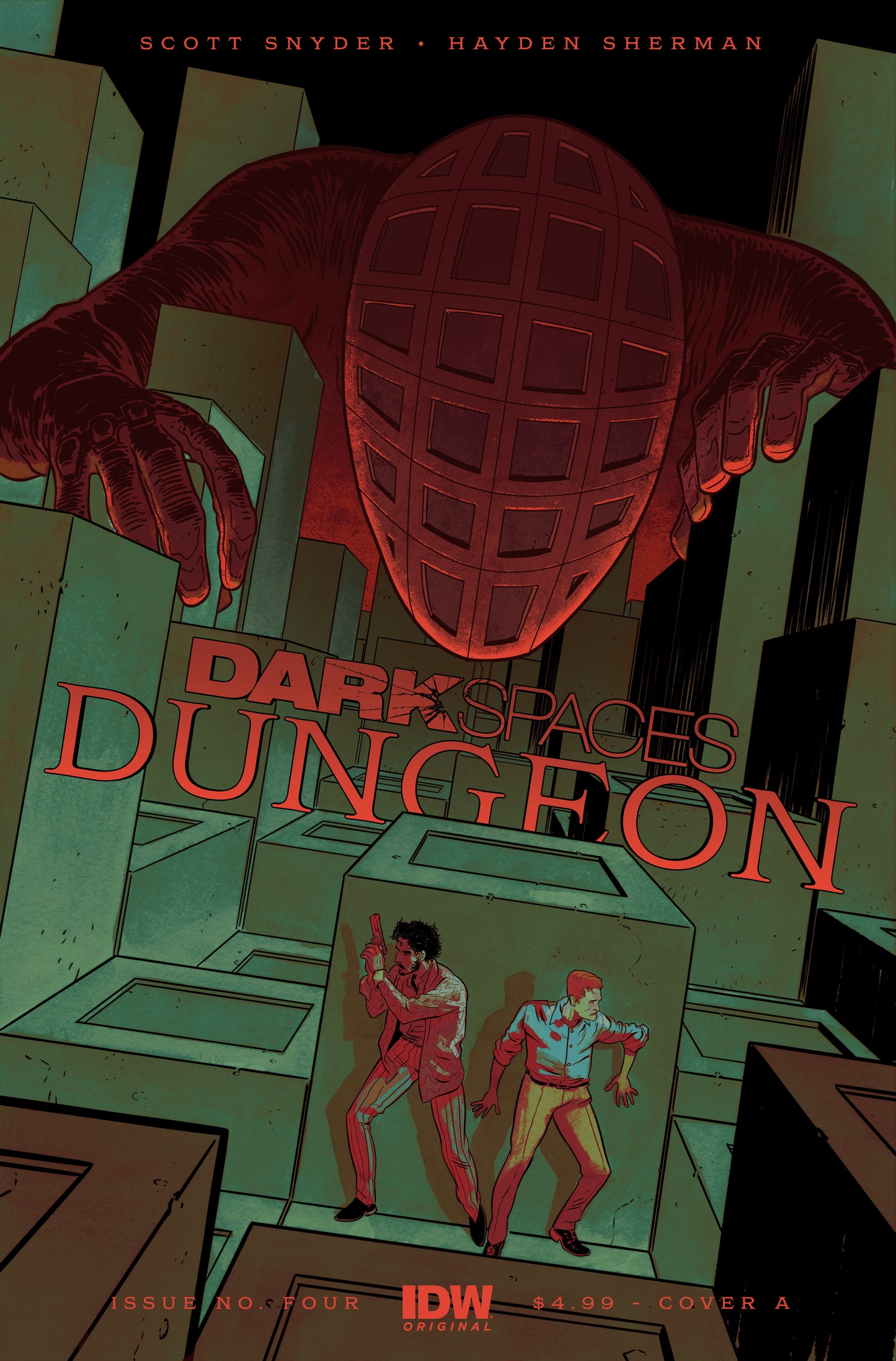 Dark Spaces: Dungeon #4 Cover A (Sherman) - Release Date:  3/13/24