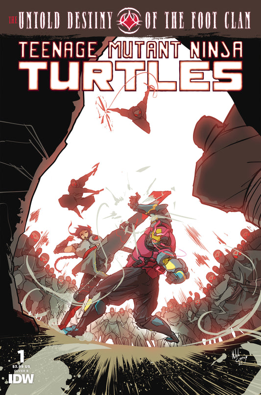 Teenage Mutant Ninja Turtles: The Untold Destiny of the Foot Clan #1 Variant B (Cizmesija) - Release Date:  3/20/24