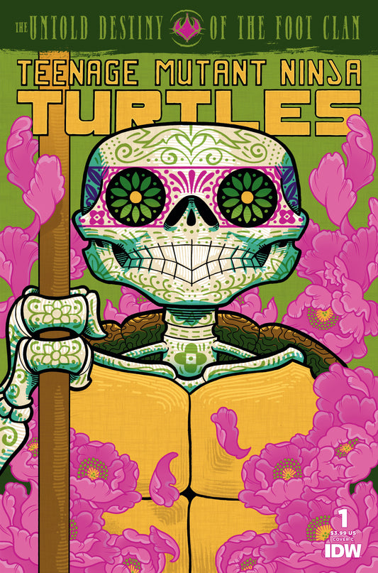 Teenage Mutant Ninja Turtles: The Untold Destiny of the Foot Clan #1 Variant C (Día de los Muertos) - Release Date:  3/20/24