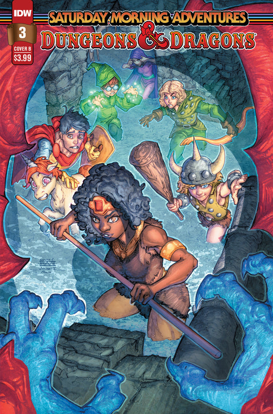 Dungeons & Dragons: Saturday Morning Adventures II #3 Variant B (Williams II) - Release Date:  3/27/24