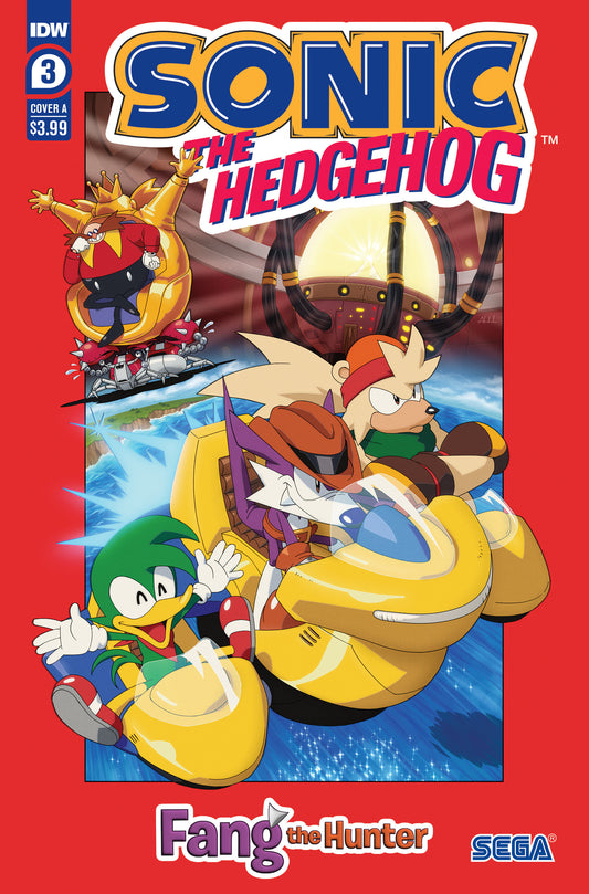 Sonic the Hedgehog: Fang the Hunter #3 Cover A (Hammerstrom) - Release Date:  3/20/24