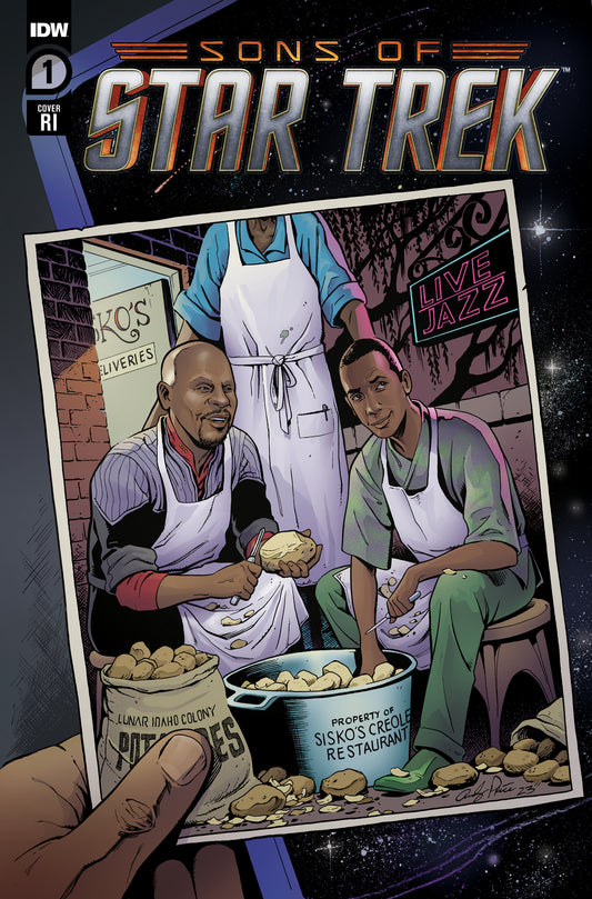 1:10 Variant - Star Trek: Sons of Star Trek #1 Variant RI (10) (Price) - Release Date:  3/13/24