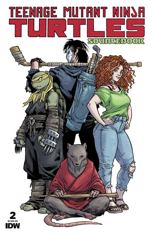 Teenage Mutant Ninja Turtles: Sourcebook #2 Cover A (Campbell) - Release Date:  4/3/24